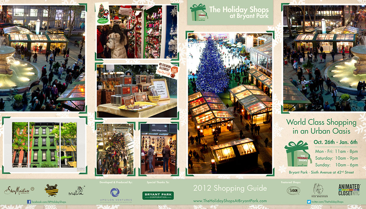 Shops Brochure - Front